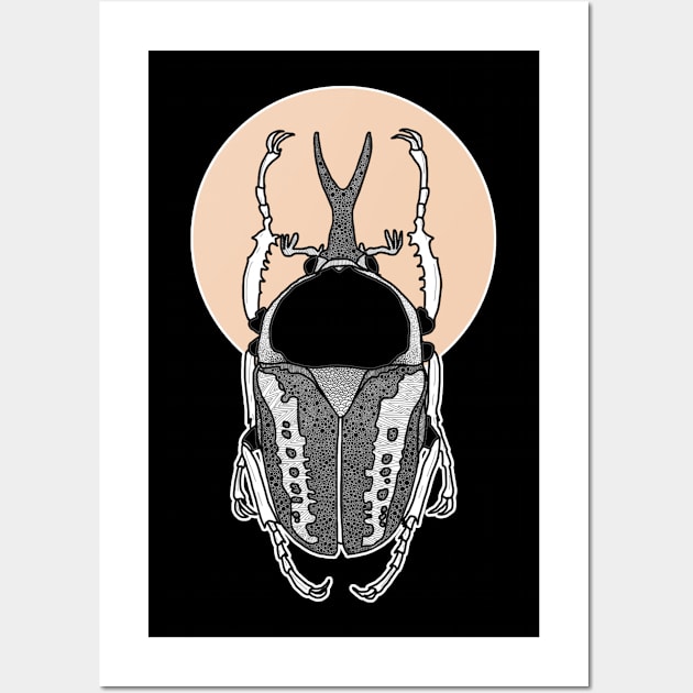 Beetle Wall Art by NayaIsmael1